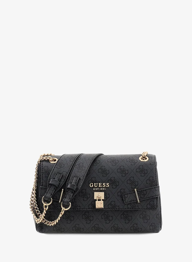 GUESS Yesba Convertible Flap Over Crossbody Bag